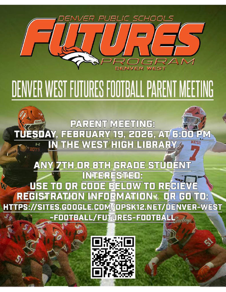Denver West Futures Football Parent Meeting