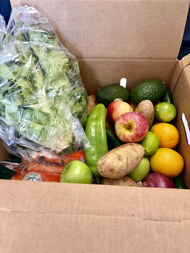 Box of Fresh Produce