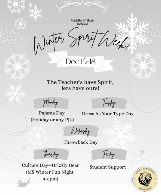 Winter Spirt Week