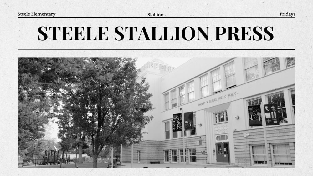 Black and white photograph ofschool