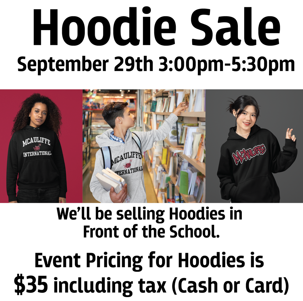 McAuliffe Hoodie Pop Up