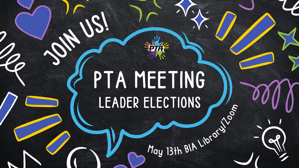PTA Meeting Banner