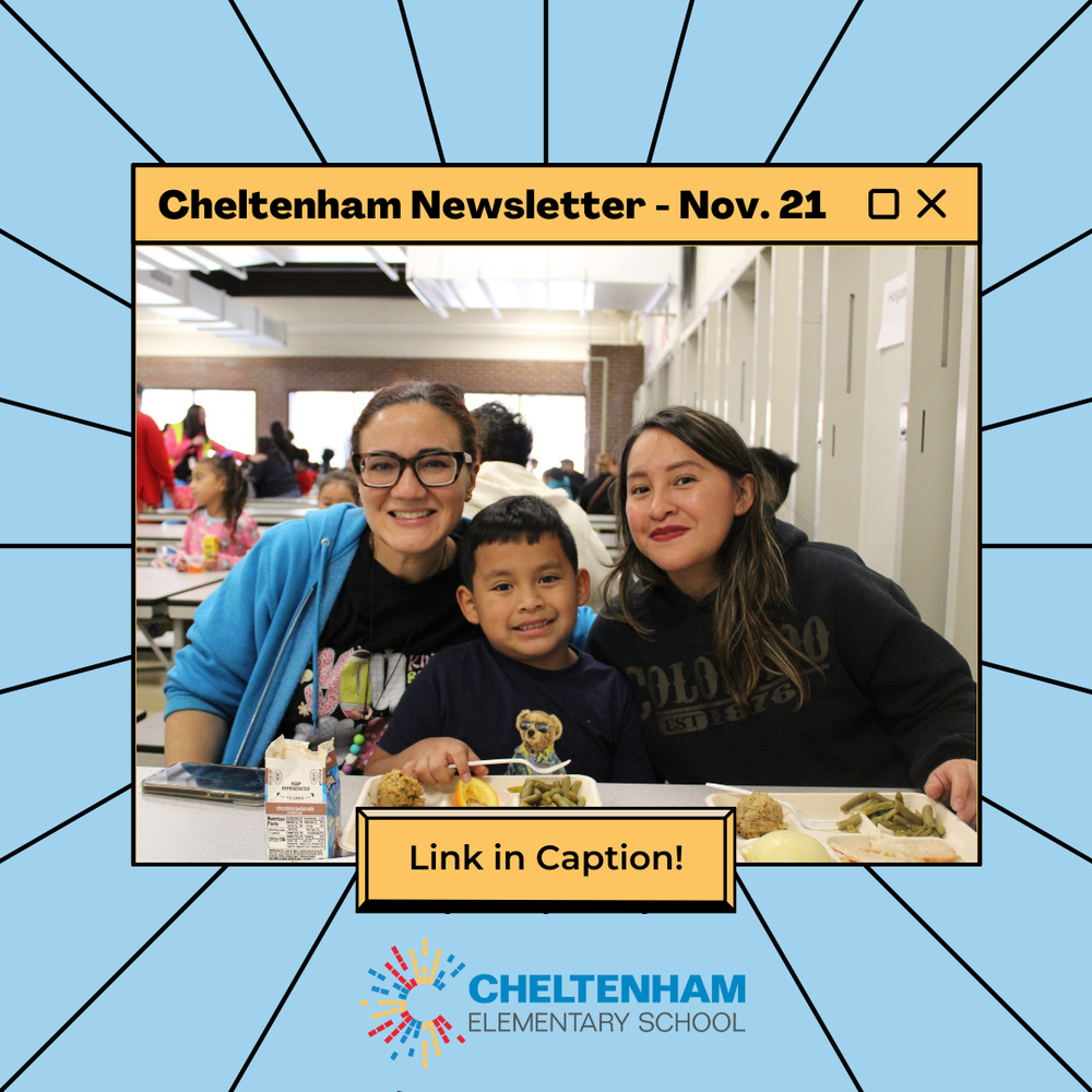 Cheltenham Newsletter - Nov. 21