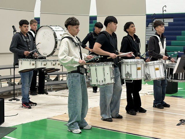 Band students at the JFK Arts Night
