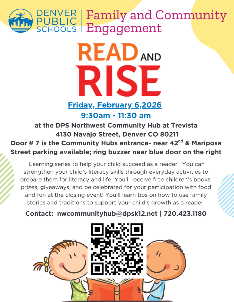 Read and Rise flyer