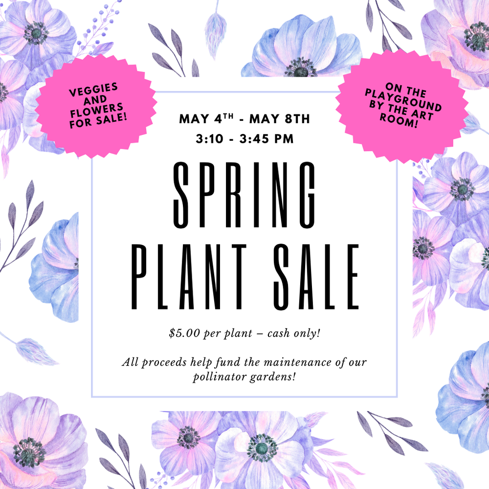 spring plant sale