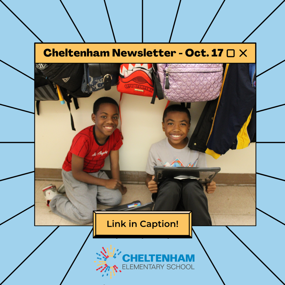 Cheltenham Newsletter | Oct. 17