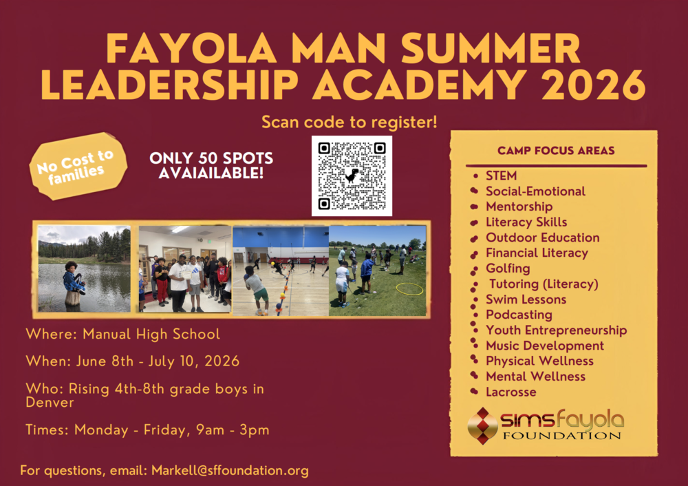 Fayola Man Summer Leadership Academy 2026