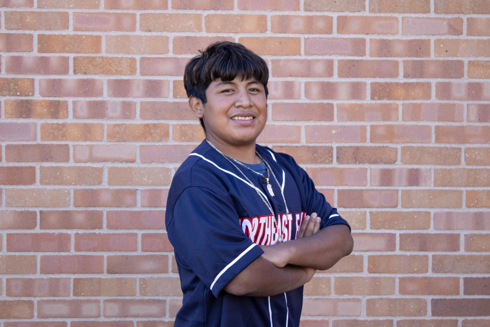 Martin smiling at the camera