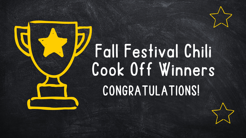 Chili Cookoff Winner Banner