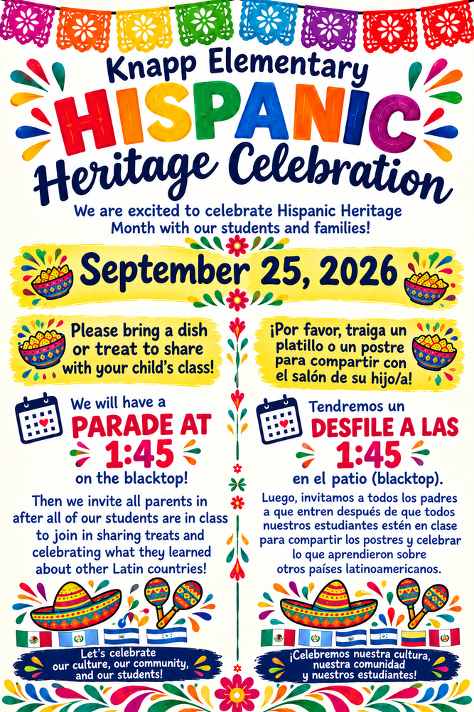 🎉 Hispanic Heritage Celebration 🎉