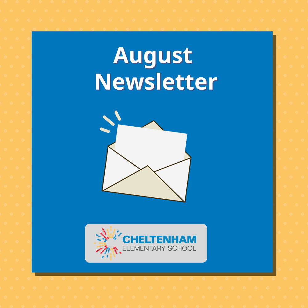 August Newsletter