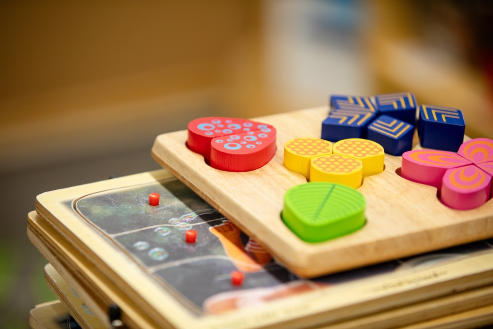 puzzle with different shapes