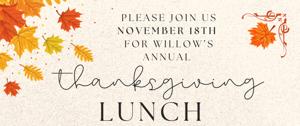Thanksgiving Lunch Flyer