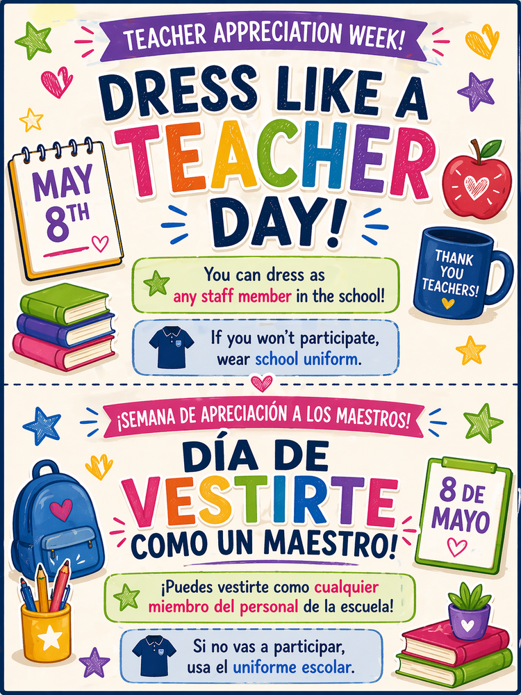Dress Like a Teacher Day