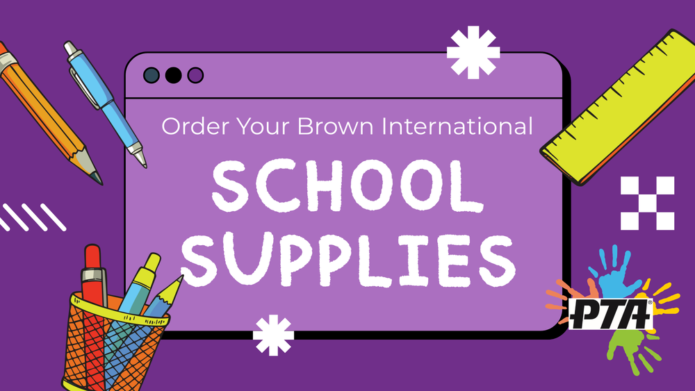 BIA School Supplies