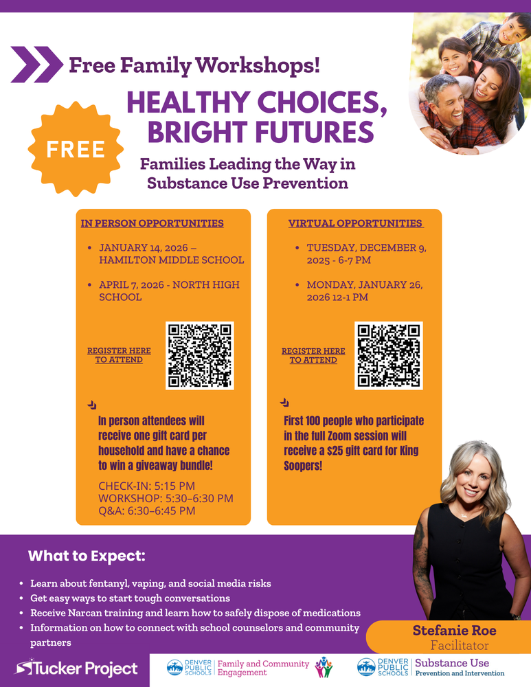 Healthy Choices Bright Future Flyer