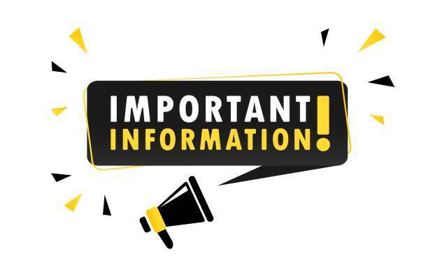 Important Information Graphic