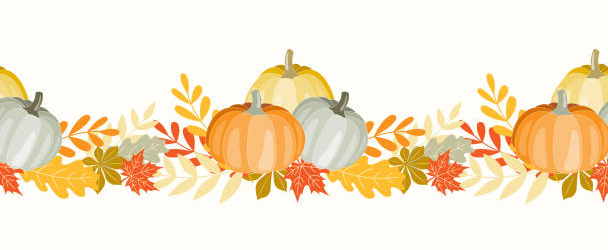 Harvest Festival Pumpkin Banner