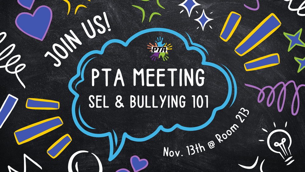 PTA Meeting Banner
