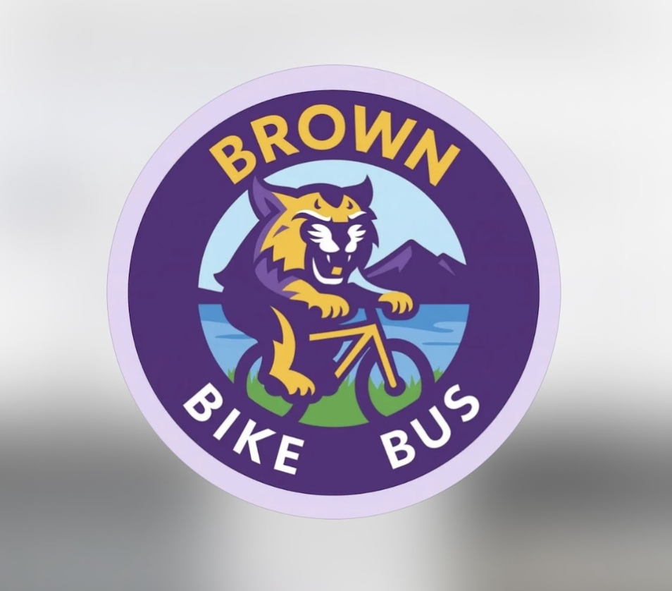 Brown Bike Bus Logo