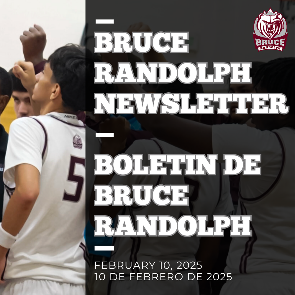 Bruce Randolph Newsletter
