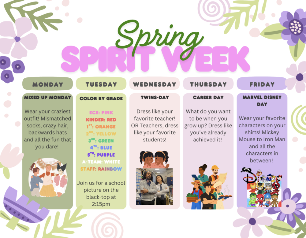spring spirit week