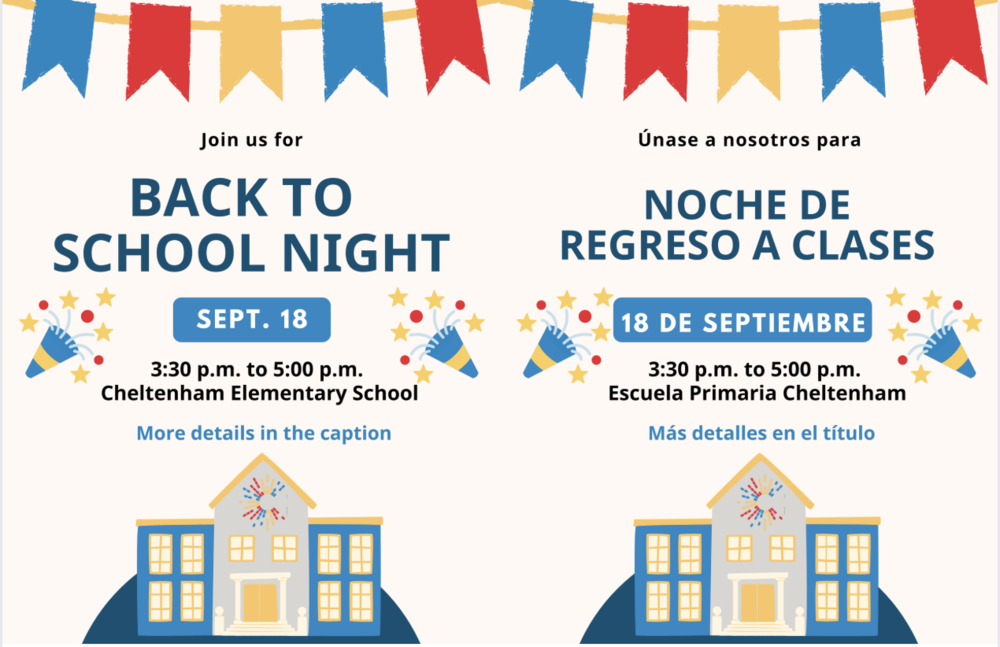 Back to School Night 