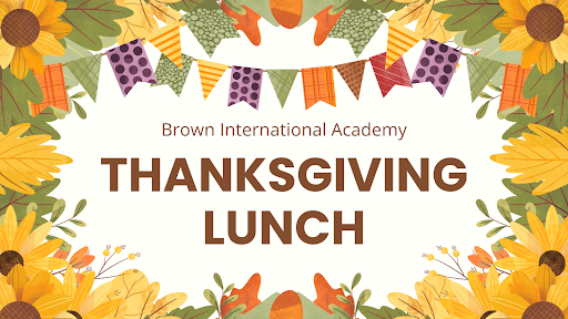 Thanksgiving Lunch Banner