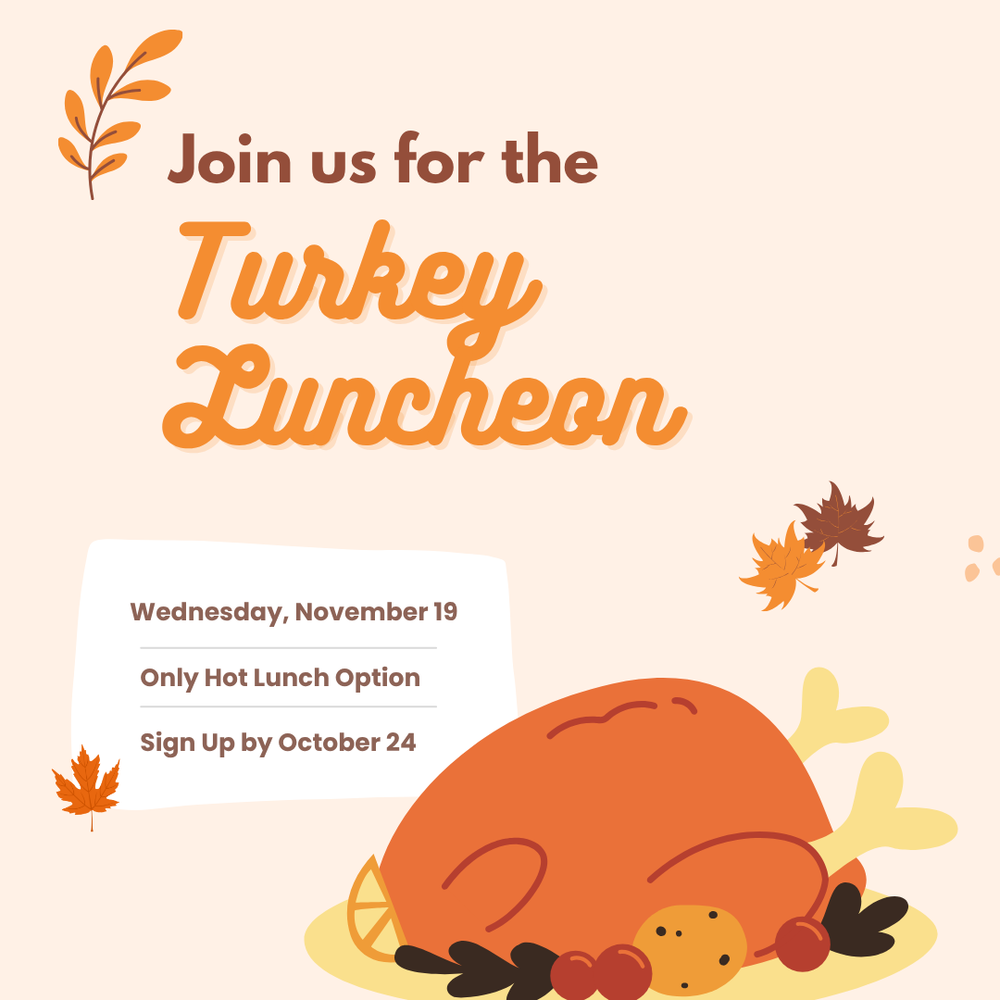 turkey luncheon sign up