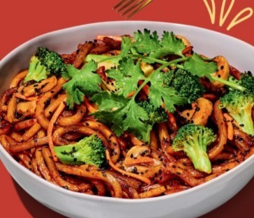 bowl of pasta with broccoli