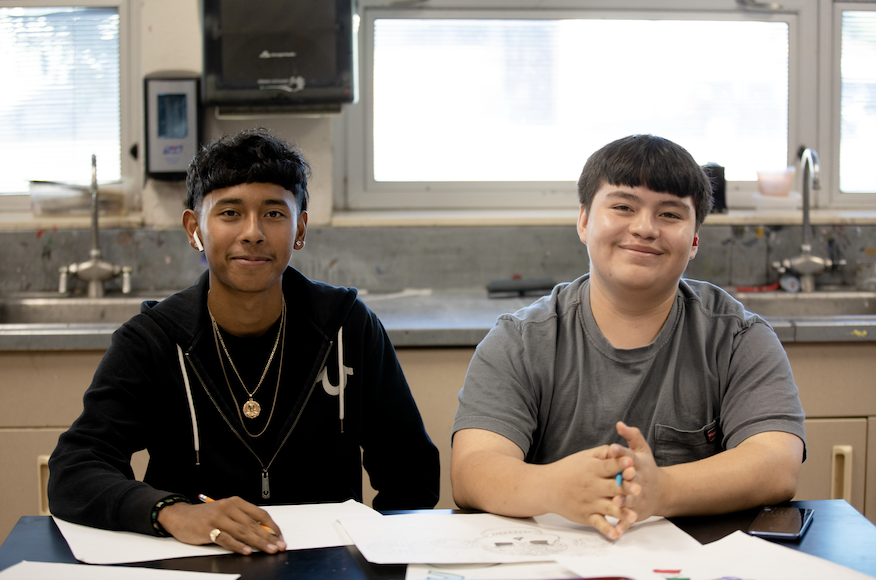 two students