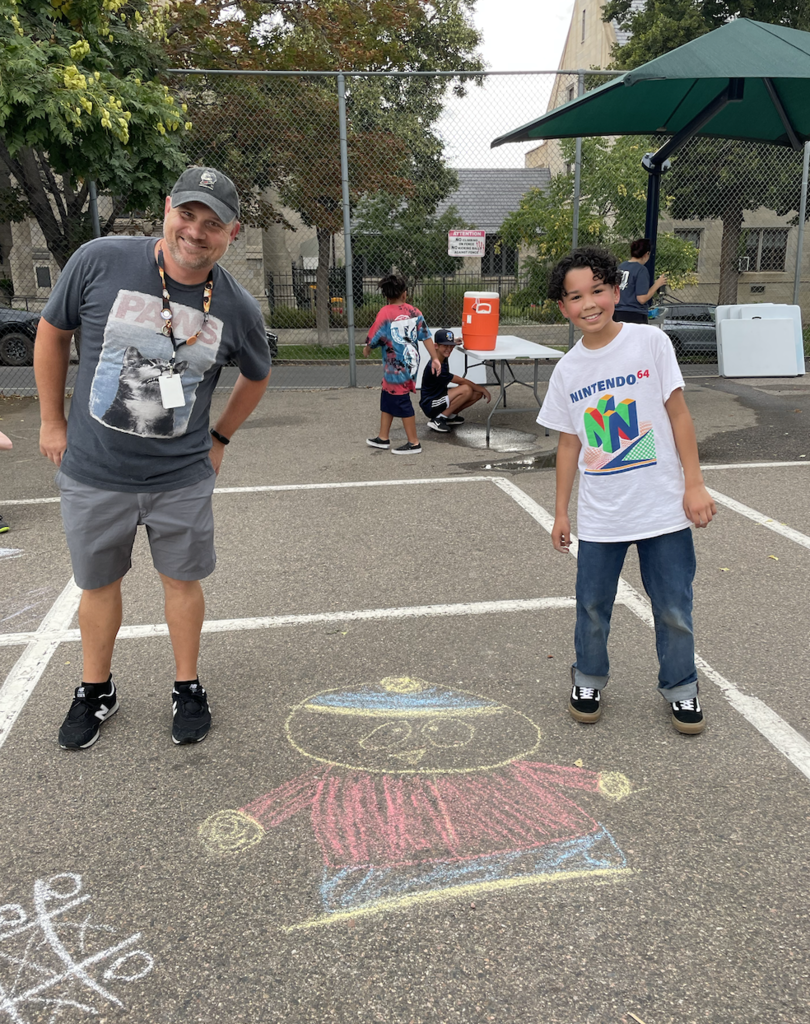 chalk art