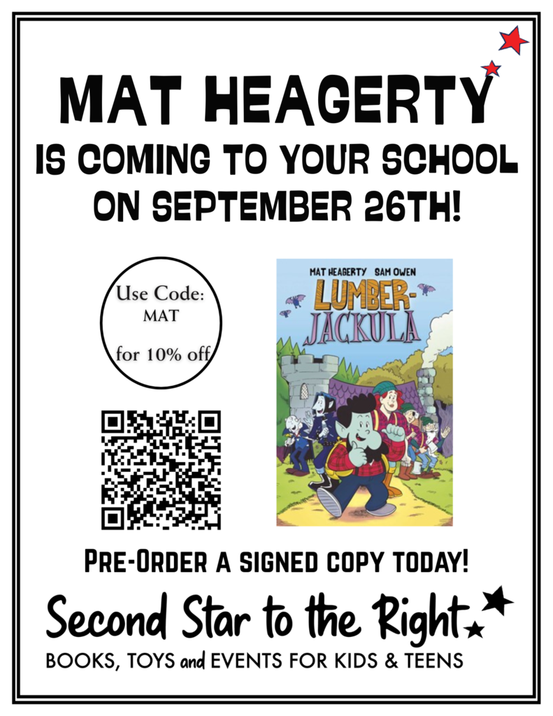 Pre-Order a signed copy from Second Star to the Right