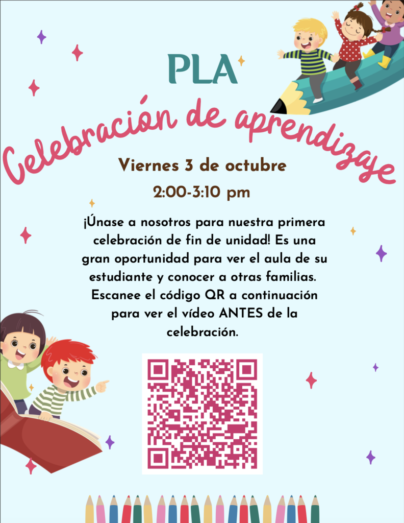 Celebración de Aprendizaje