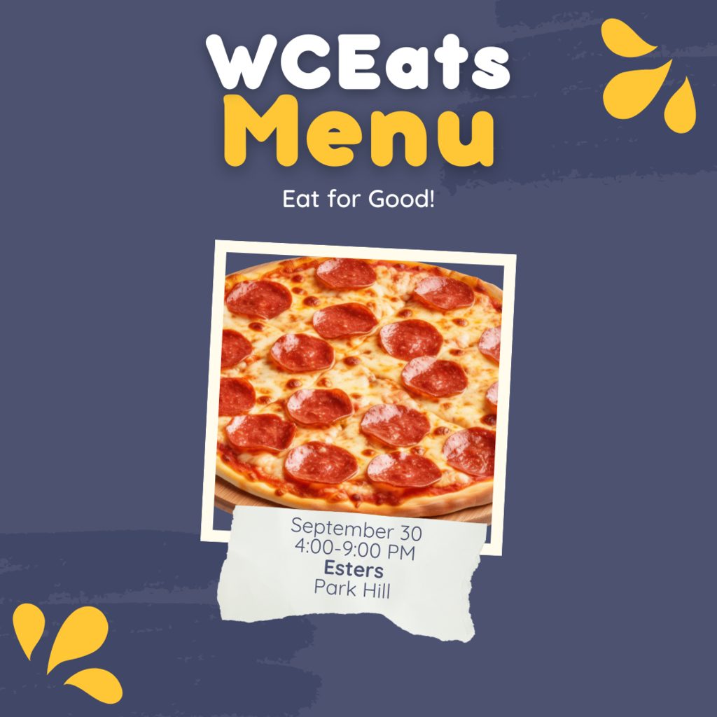 wceats at Esters tonight 4-9 PM