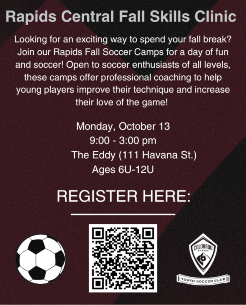 Rapids Flyer in English 