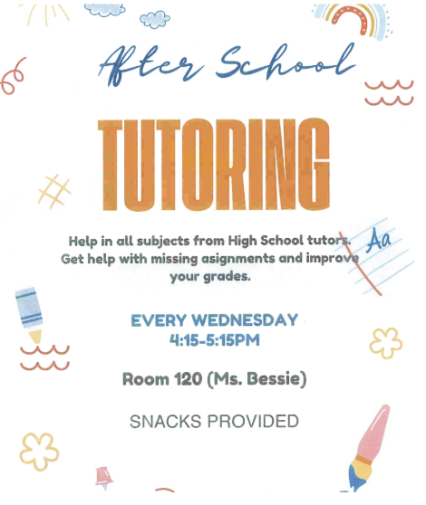 tutoring club flyer
