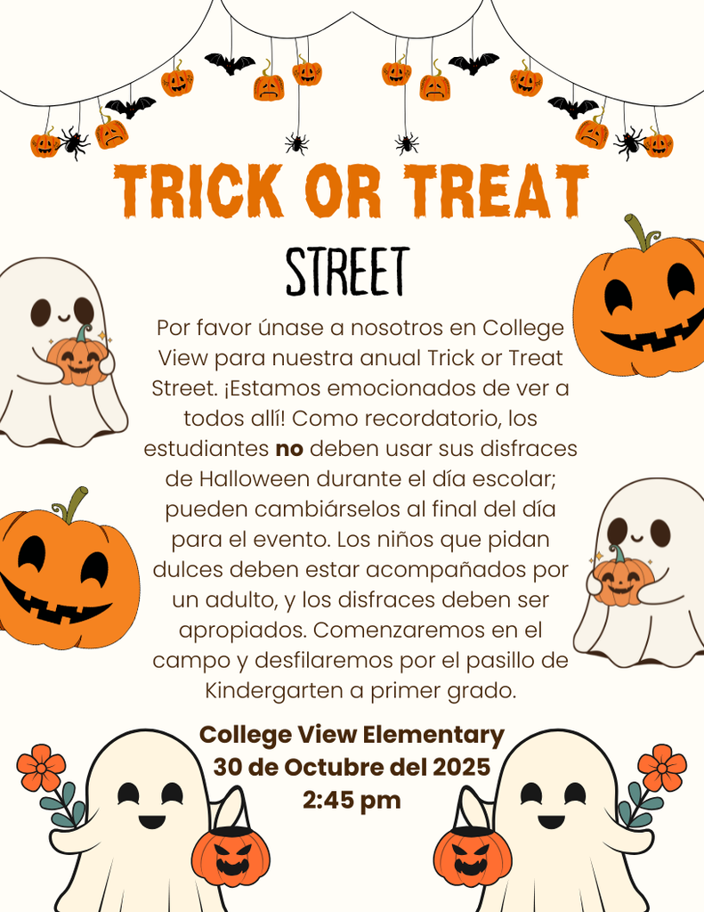 Trick or Treat Flyer