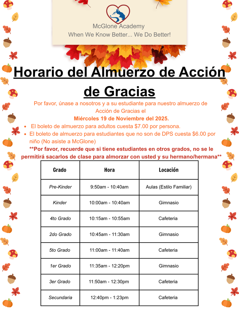 Horario 
