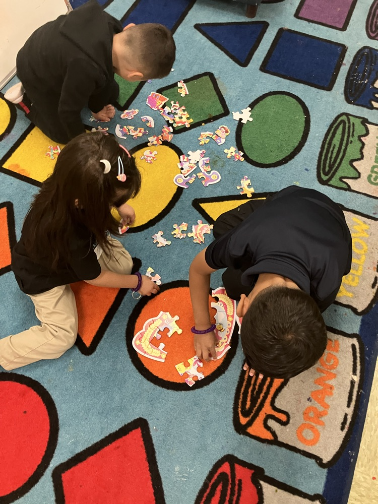 there was also a butterfly puzzle in another art center