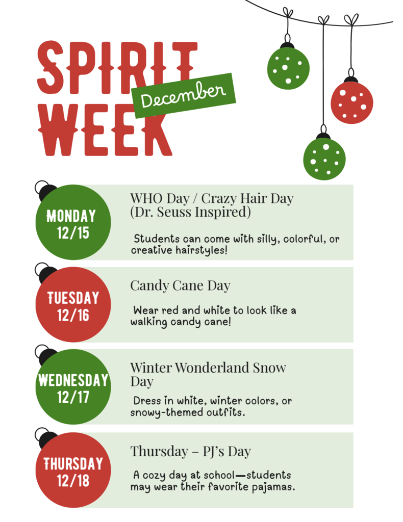 Spirit Week!