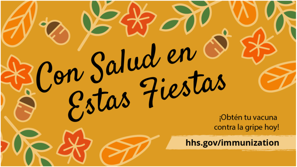 Obten tu vacuna contra la gripe hoy!