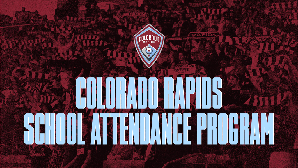 Colorado Rapids School Attendance Program Graphic