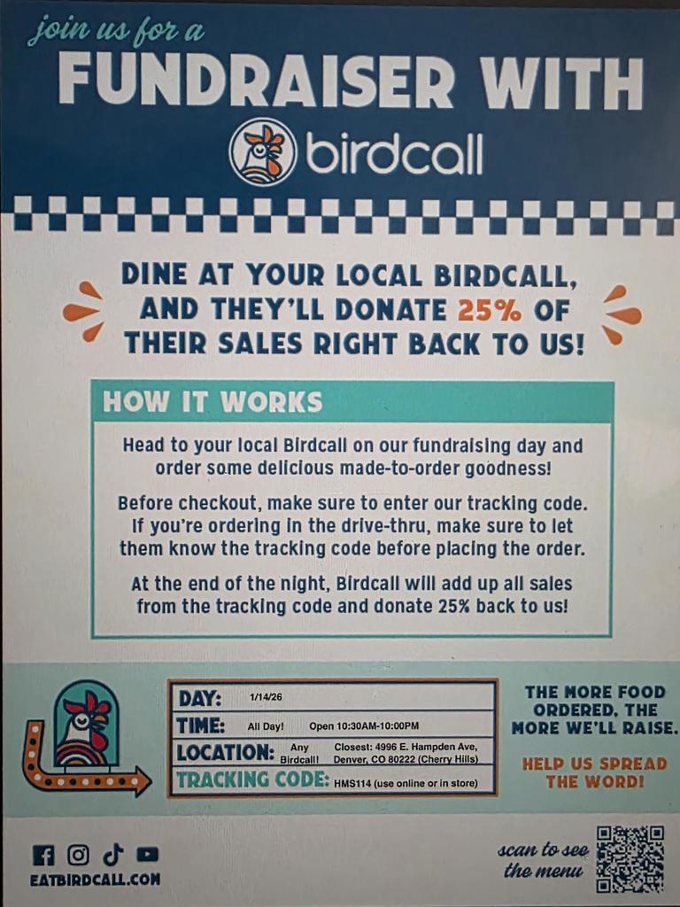 Fundraiser with Birdcall