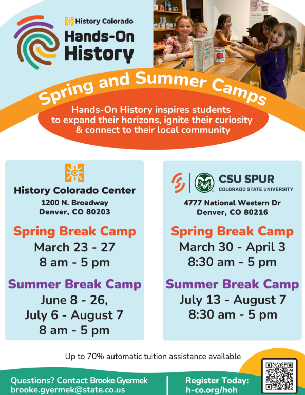 History Colorado Flyer (English)