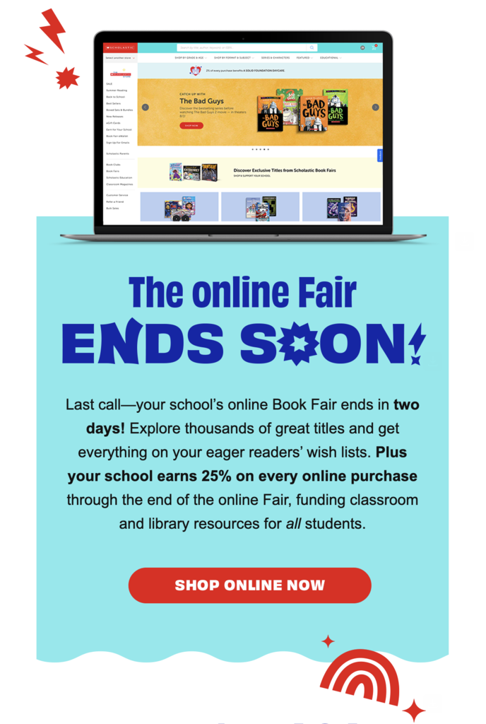 Book fair ends in 2 days