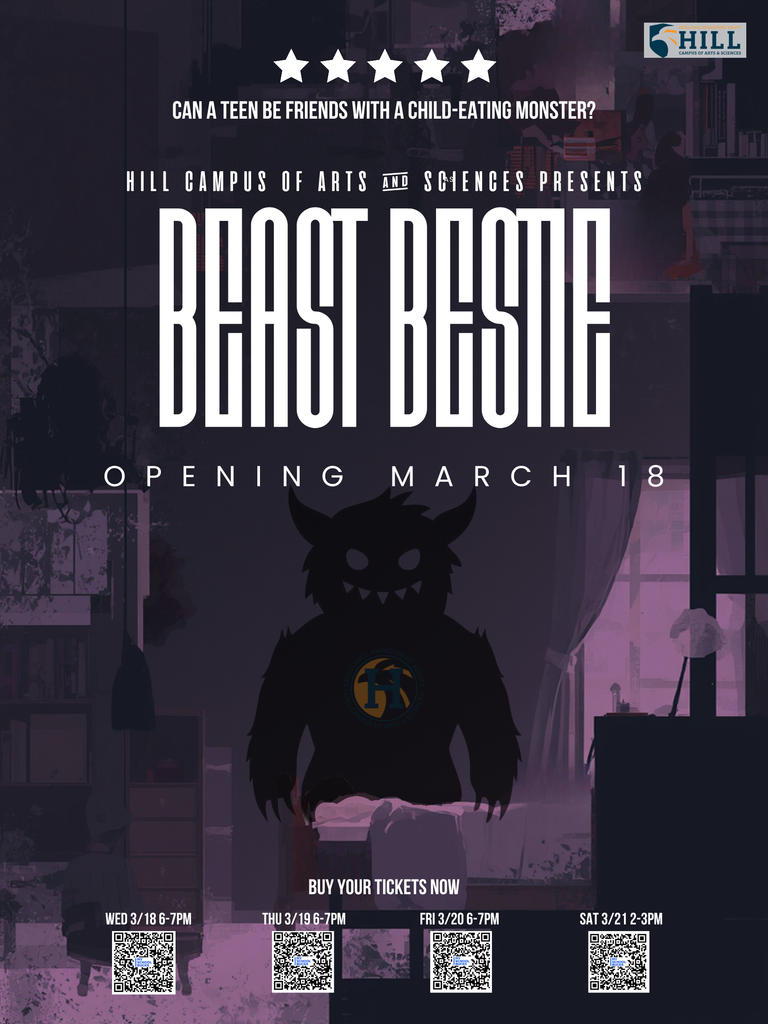 spring play "Beast Bestie" - opening march 18