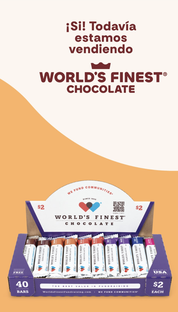 Spanish- We are still selling