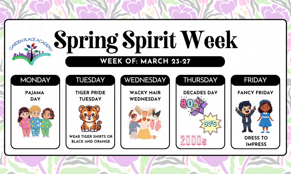 Spring spirit week 2026
